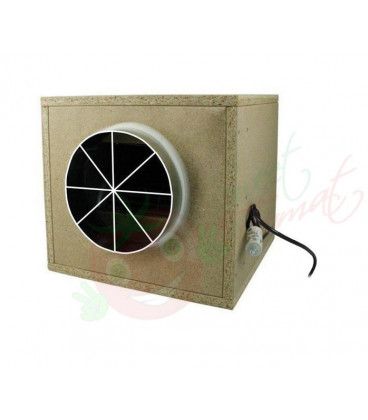 KSDD Ø250mm 1500m3/h soundproof MDF box