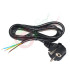 Power cable with EU plug / stripped 2m