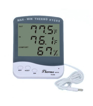 Hygro/thermometer med sonde TA388