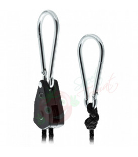 Rope Ratchet 68kg adjustable set Large carabiners