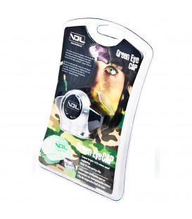 Green eye visera LED flashlight green