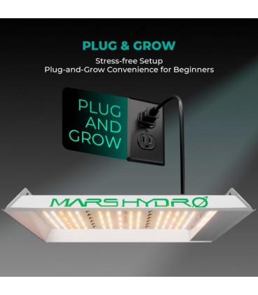 Mars Hydro TS-600 100W 2.0umol/J LED Grow Light Full Spectrum