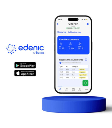 Bluelab OnePen | 3-i-1 måler for pH, EC & temperatur