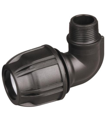 L-connector 25mm - 3/4" male