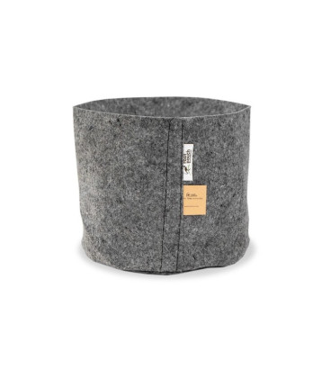 Root Pouch Grey 12L Stoffpotte