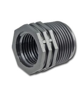 PE connector Reduction 1/2" - 3/4" M-F