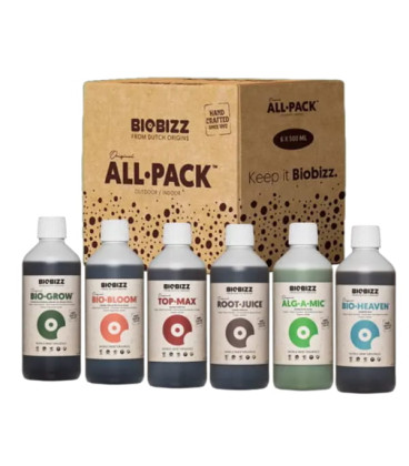 BioBizz All-Pack Indoor 6×250 ml