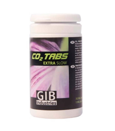 GIB Co2 tabs Extra slow 72pcs