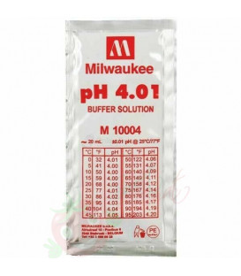 Milwaukee pH 4.01 calibration fluid 20ml