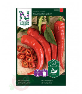 Chili pepper Cayenne long slim