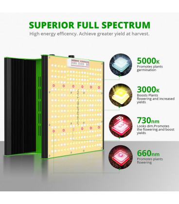 ViparSpectra P4000 400W Infrared Full Spectrum LED Grow Light