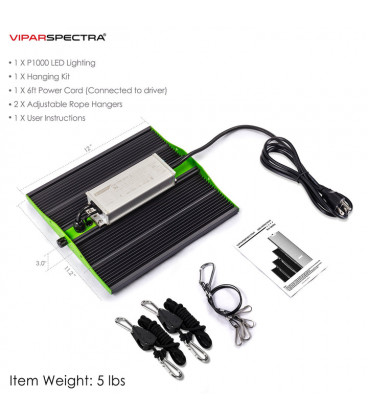 ViparSpectra P4000 400W Infrared Full Spectrum LED Grow Light