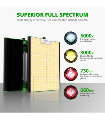 ViparSpectra P4000 400W Infrared Full Spectrum LED Grow Light