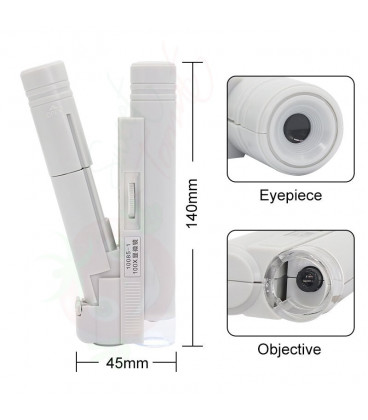 Microscope 100x with LED light